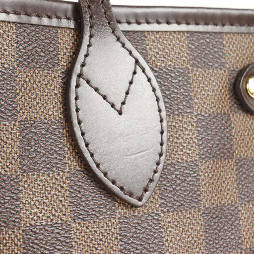 Louis Vuitton Neverfull leather handbag - image 7