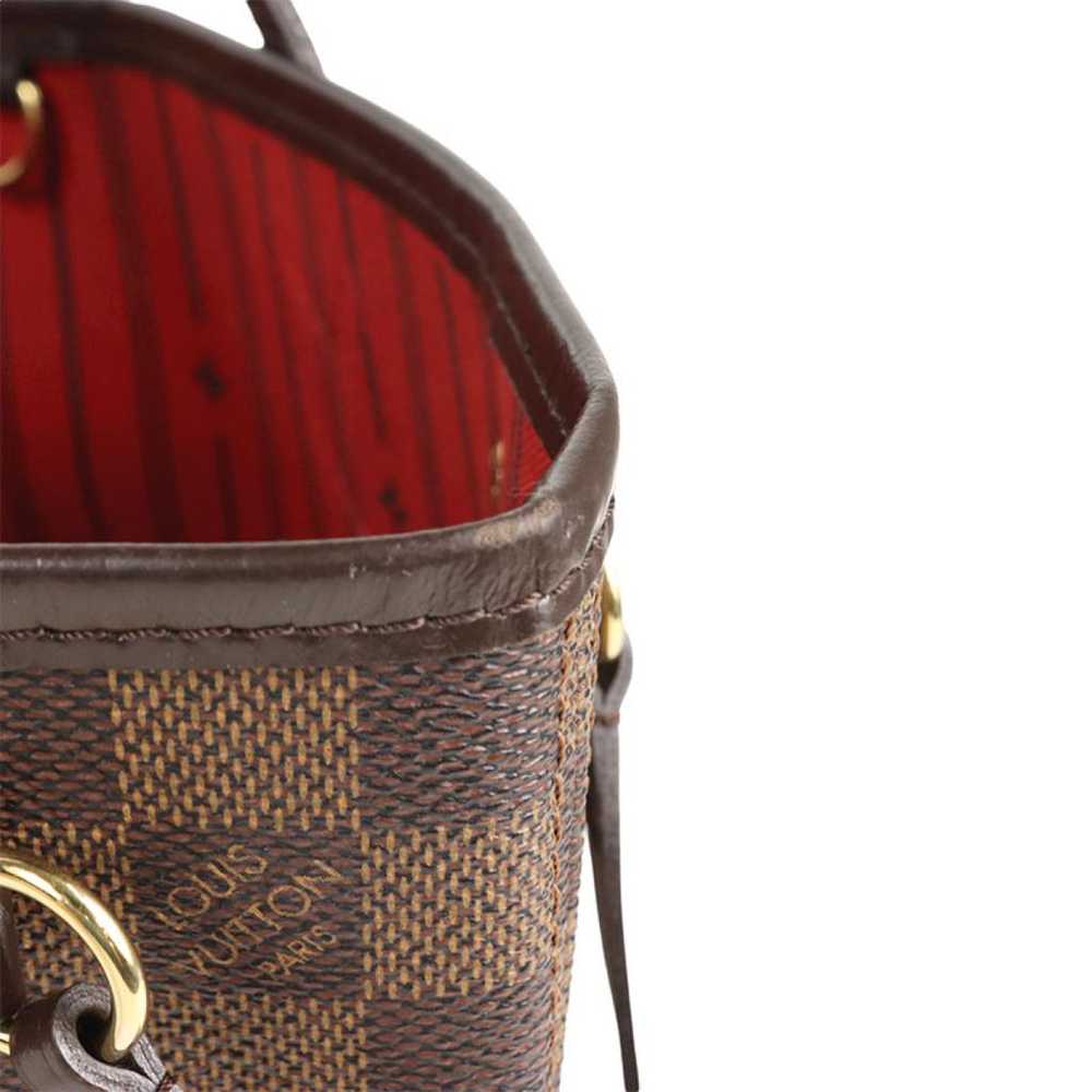 Louis Vuitton Neverfull leather handbag - image 8