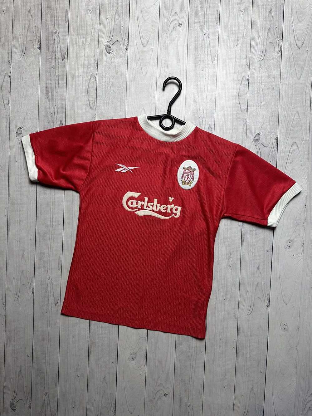 Liverpool × Soccer Jersey × Vintage Vintage Reebo… - image 1