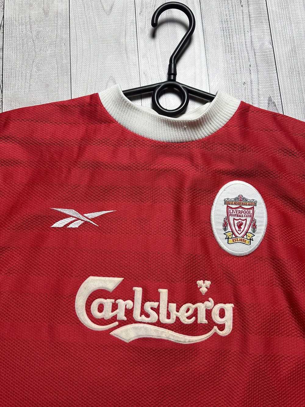 Liverpool × Soccer Jersey × Vintage Vintage Reebo… - image 2