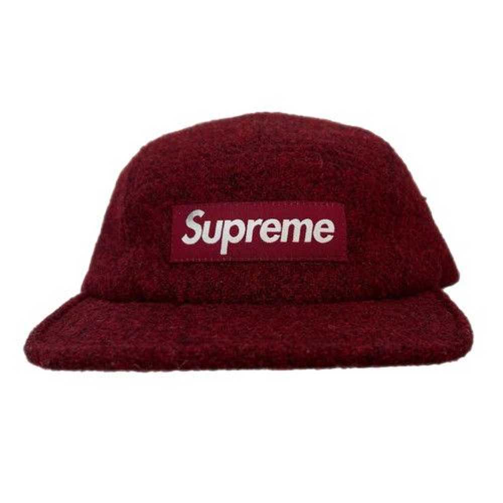 Supreme SUPREME FW15 HARRIS TWEED CAMP HAT RED - image 1