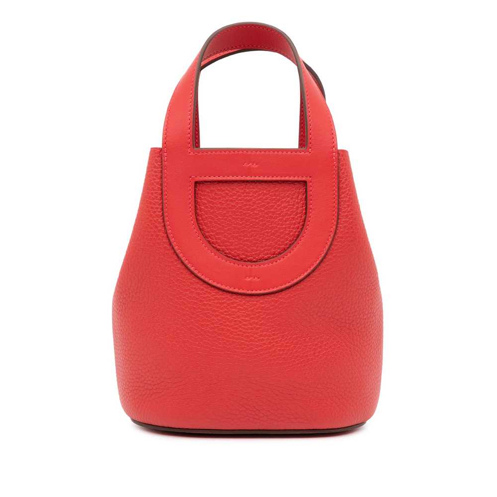 Product Details Hermes Red Clemence & Swift In Th… - image 3