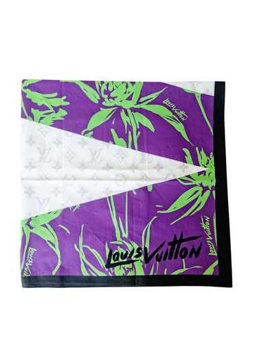 Product Details Louis Vuitton Purple Bandana Squar