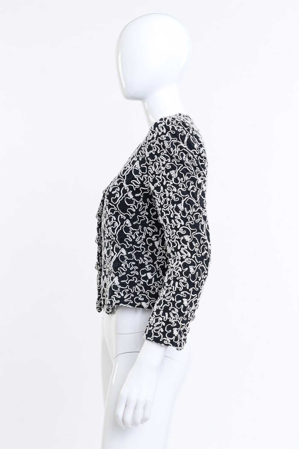 ADOLFO Fitted Lace Jacket - image 2