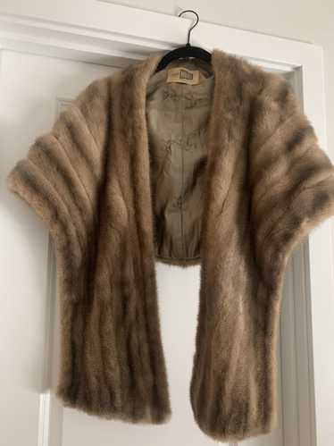 Vintage Vintage Mink Fur by Marvel Stole