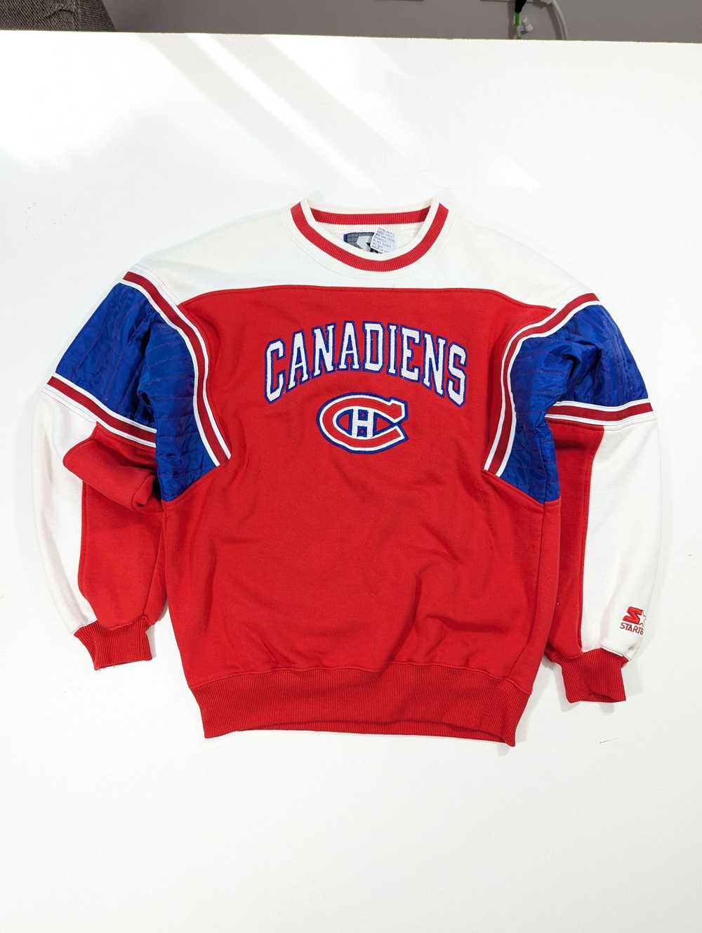 NHL × Starter montreal candiens 80s sweater Hocke… - image 1