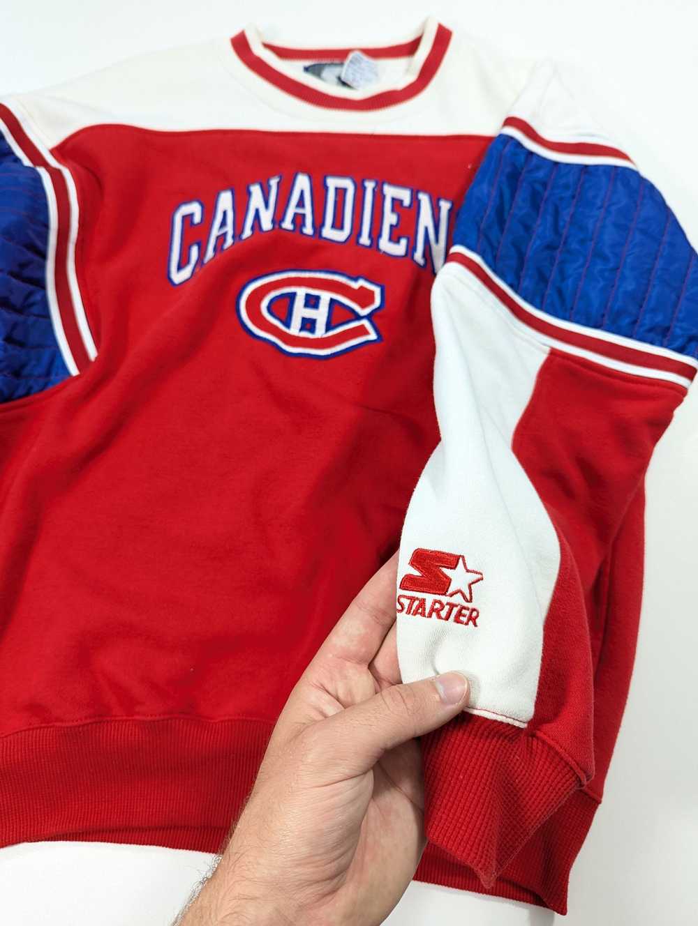 NHL × Starter montreal candiens 80s sweater Hocke… - image 2