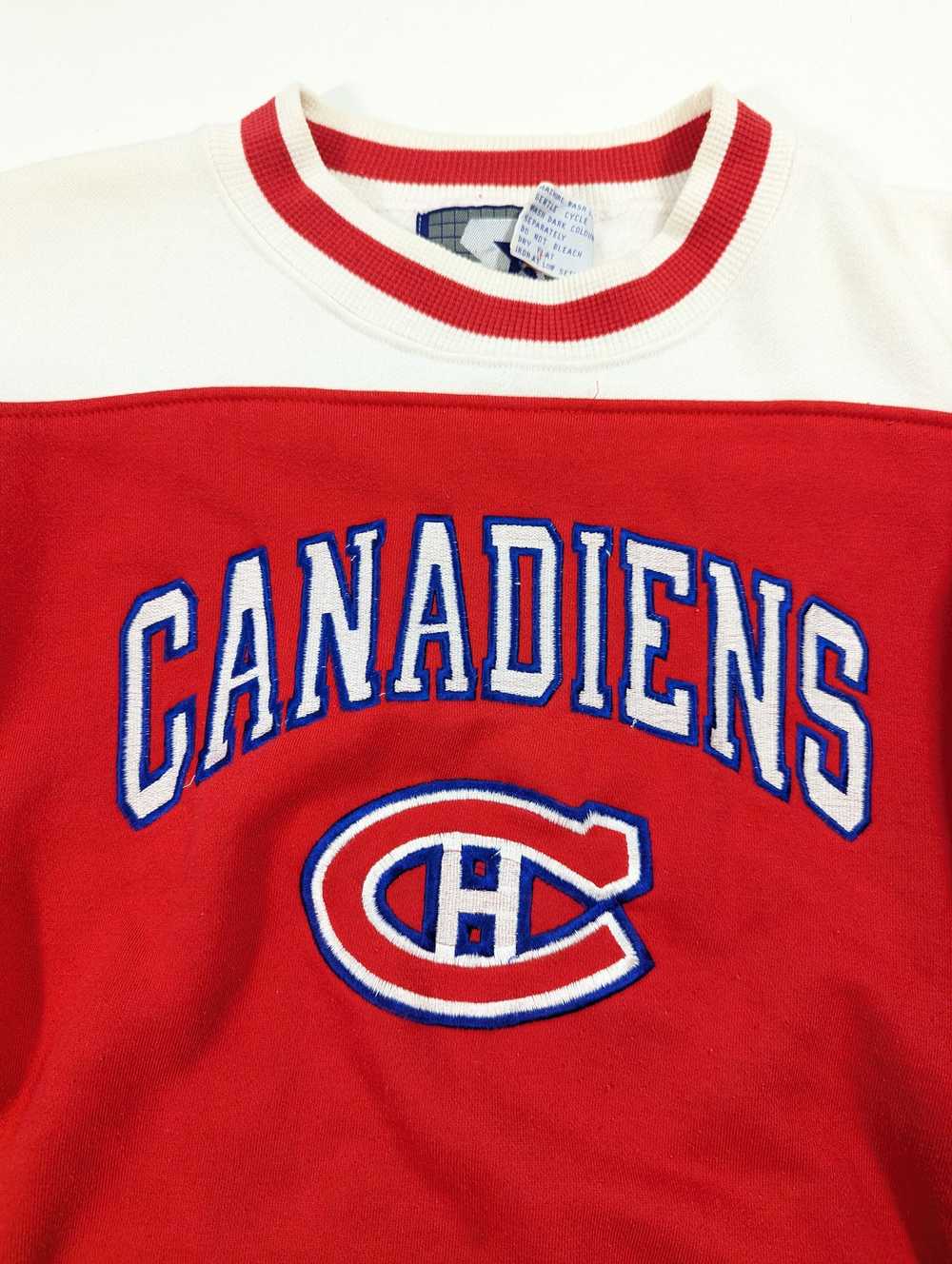 NHL × Starter montreal candiens 80s sweater Hocke… - image 4