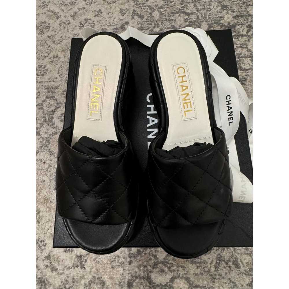 Chanel Shearling mules & clogs - image 2