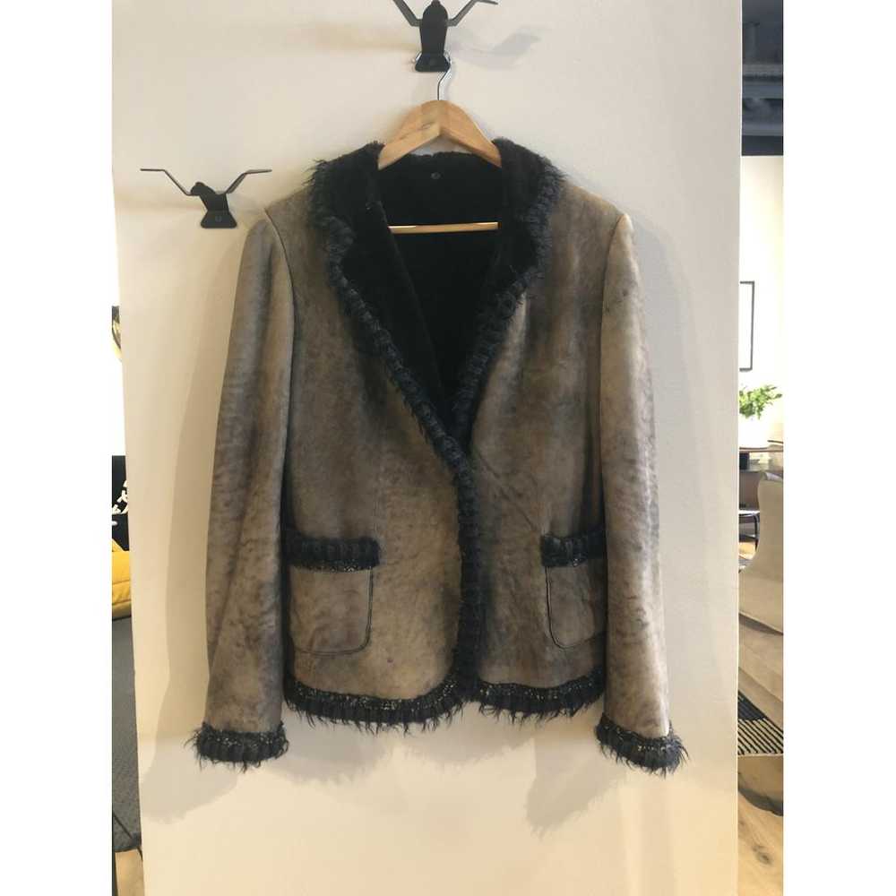 Sylvie Schimmel Shearling blazer - image 2