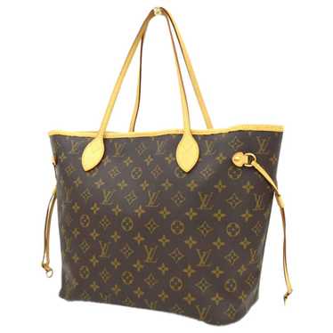 Louis Vuitton Neverfull leather handbag - image 1