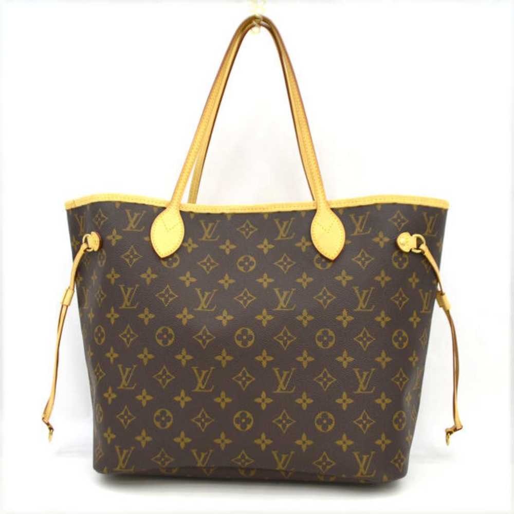 Louis Vuitton Neverfull leather handbag - image 2