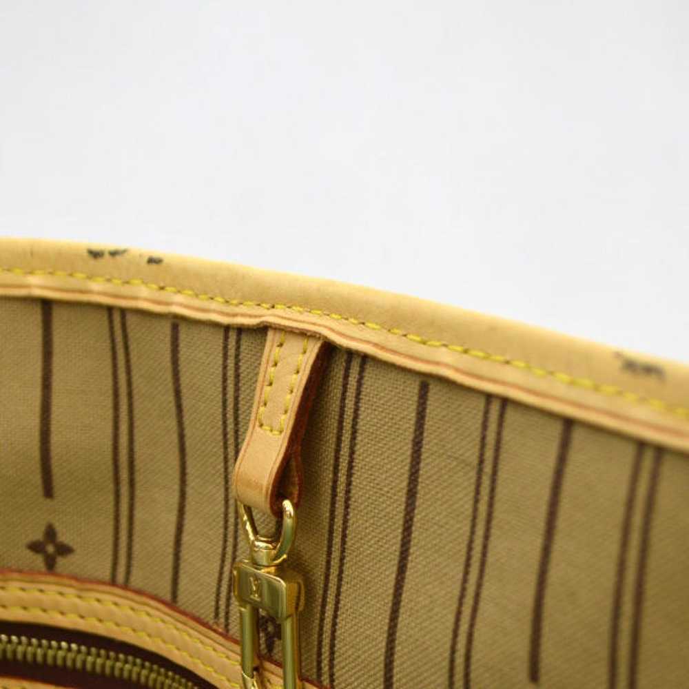 Louis Vuitton Neverfull leather handbag - image 6