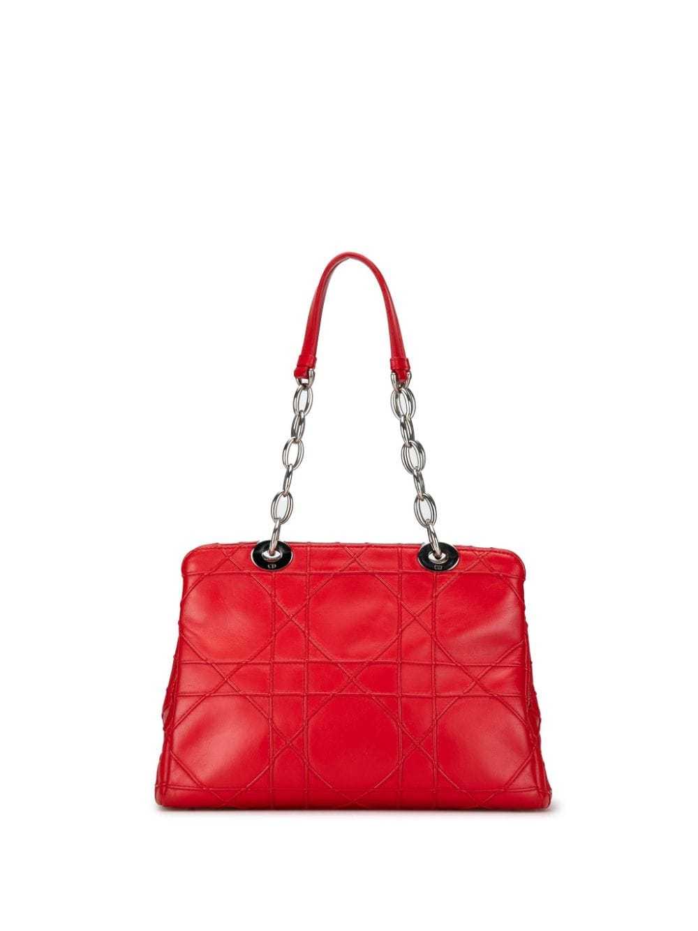 Christian Dior Pre-Owned 2014 Small Lambskin Cann… - image 2