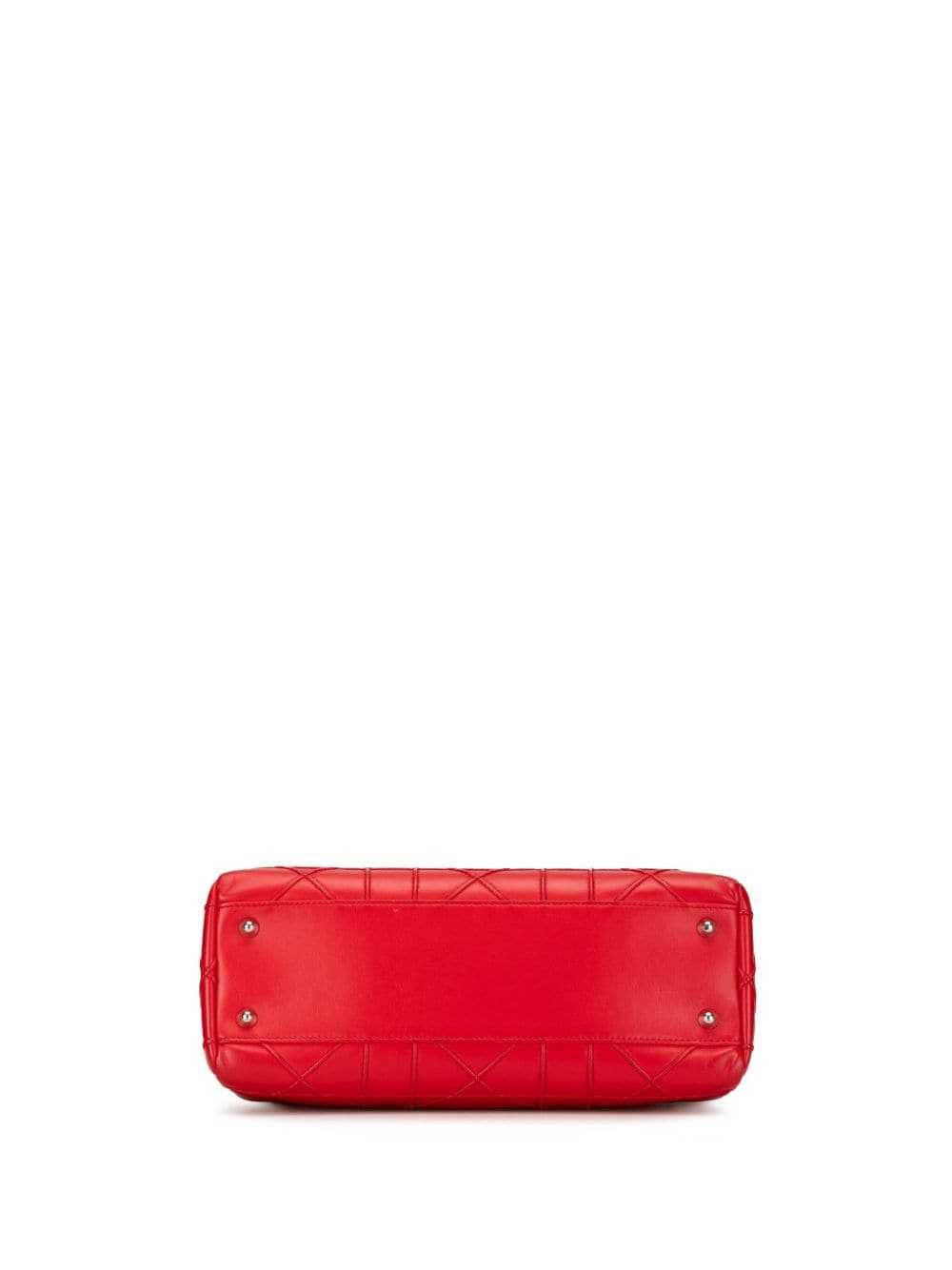 Christian Dior Pre-Owned 2014 Small Lambskin Cann… - image 4