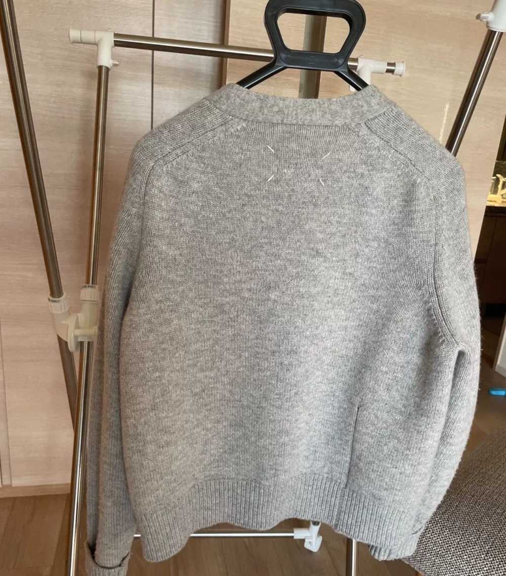 Maison Margiela Maison Margiel Light Gray Sweater - image 2