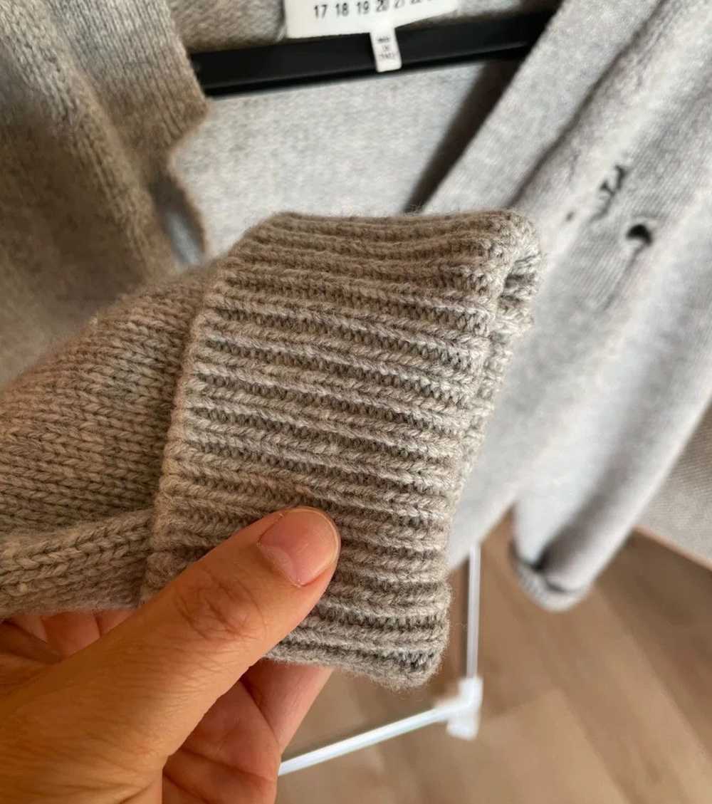 Maison Margiela Maison Margiel Light Gray Sweater - image 7