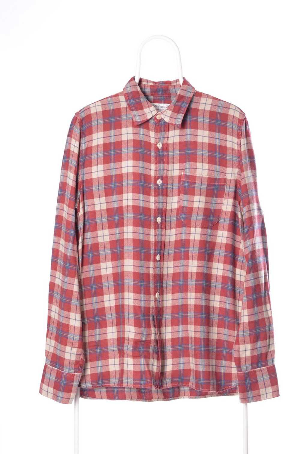 Remi Relief Remi Relief Plaid checked flannel Shi… - image 1