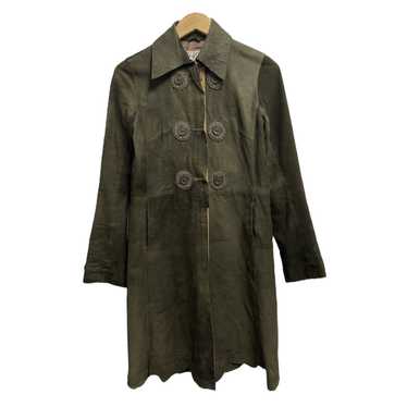 “Share spirit” double zip mods coat Share spirit trench coat - Gem