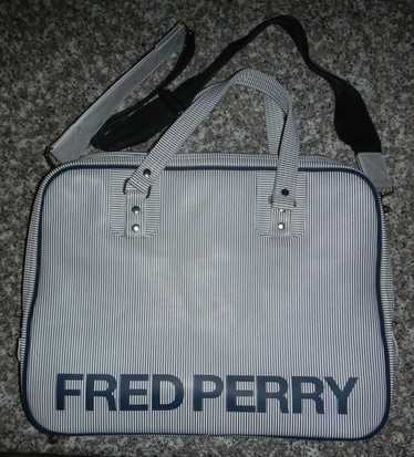バッグ Fred Perry 90s PU Leather Boston Bag Fred perry vintage messenger bag - Gem