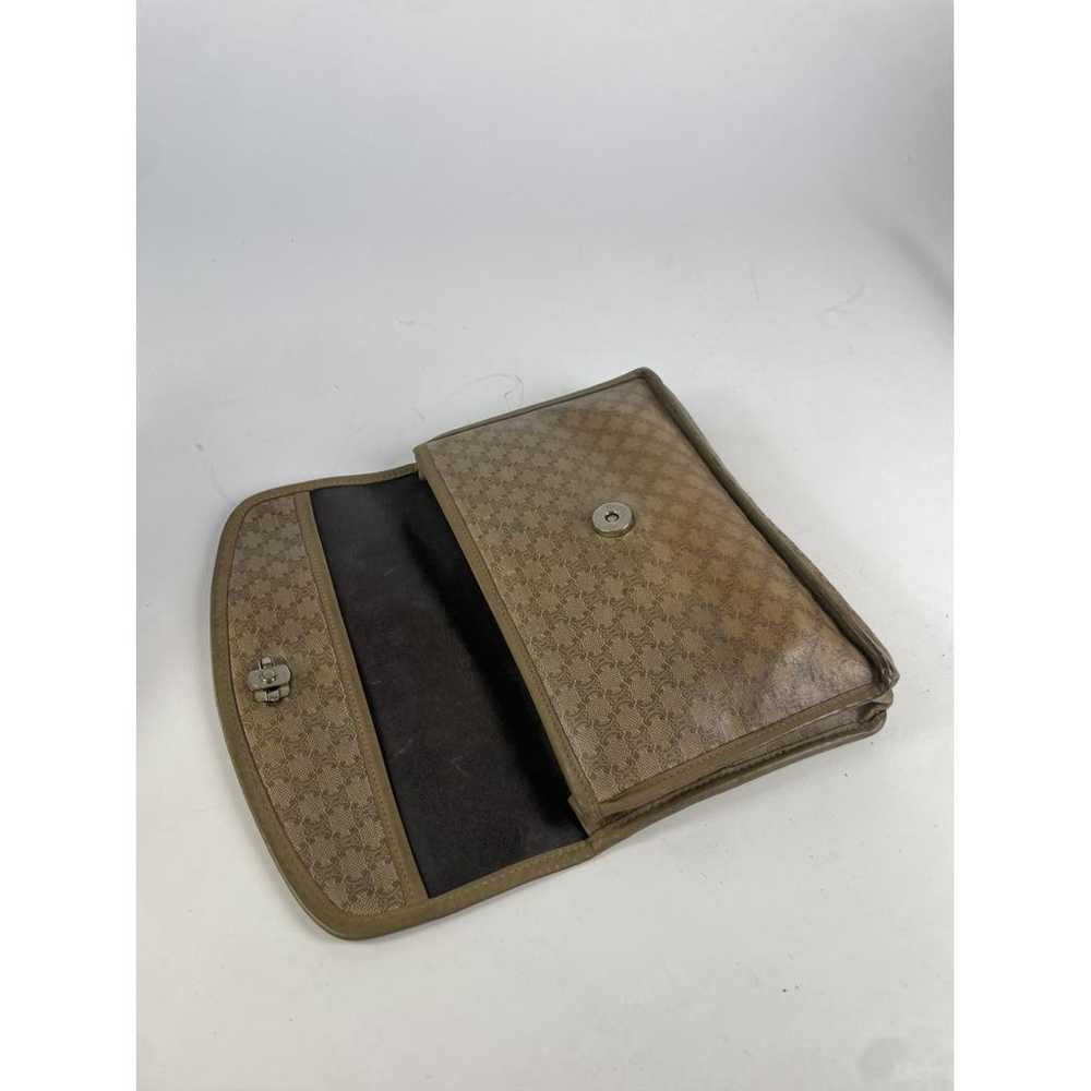 Celine Triomphe leather clutch bag - image 2