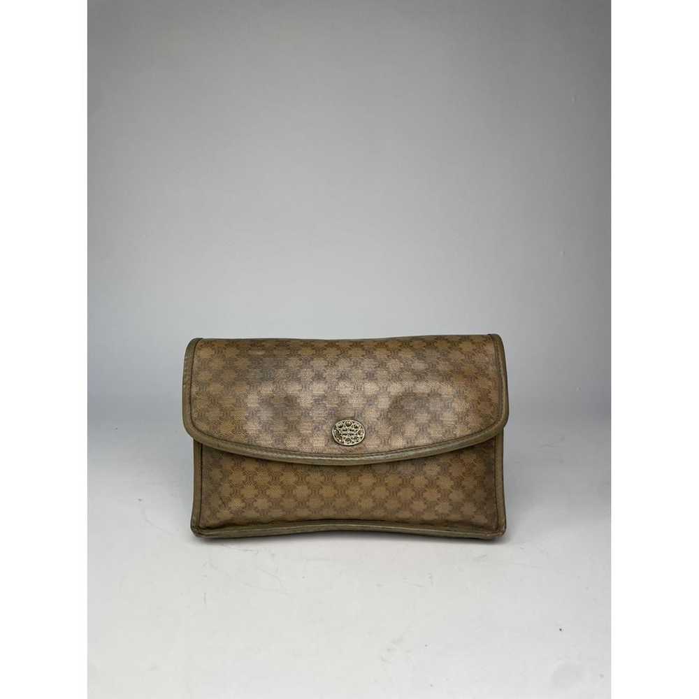 Celine Triomphe leather clutch bag - image 8