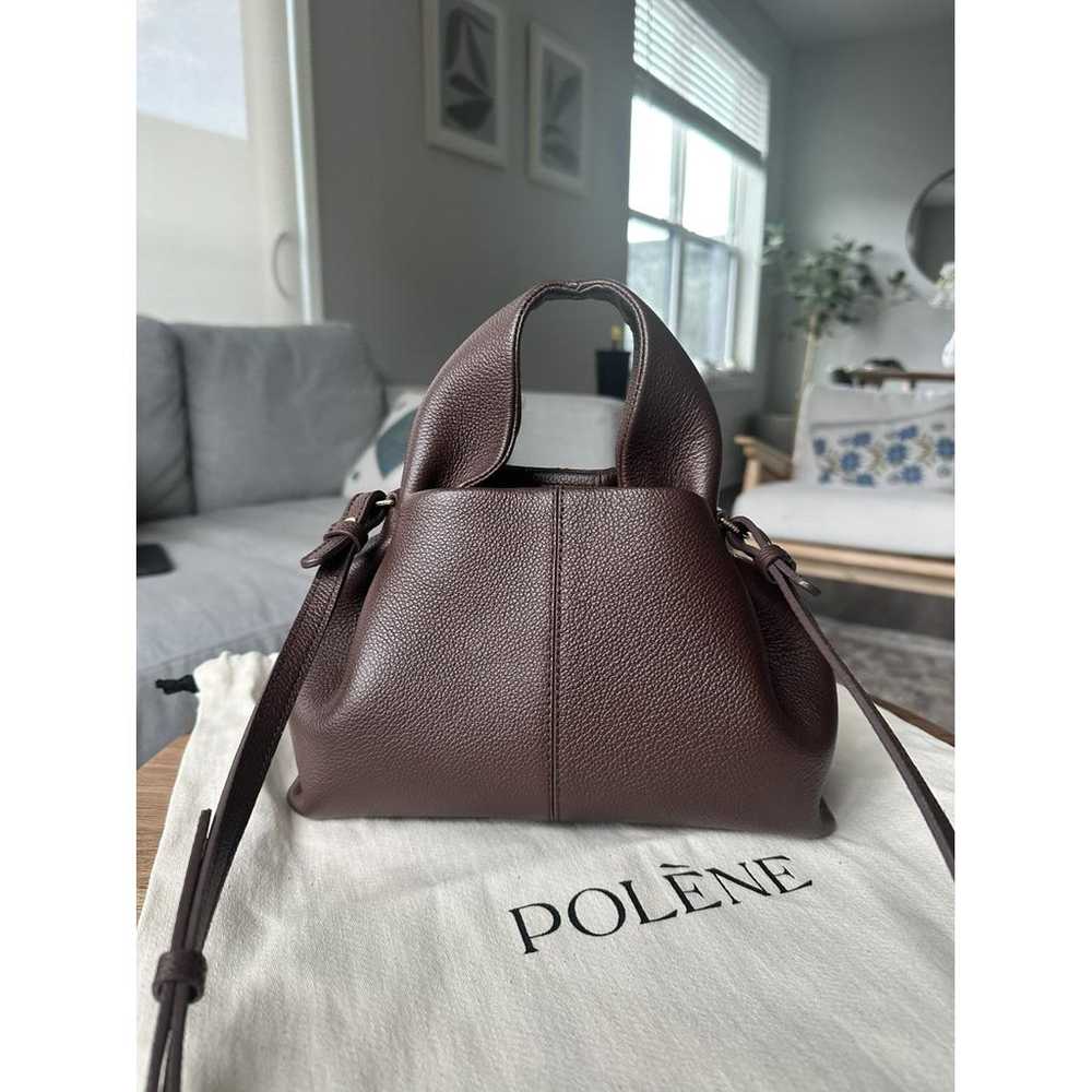 Polene Numéro Neuf leather handbag - image 3