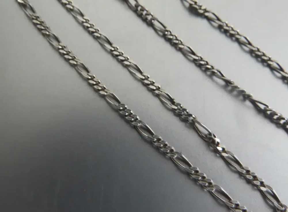 Two Vintage Delicate Chain Bracelets Sterling 925… - image 3