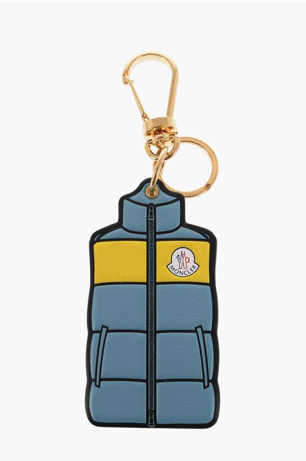 Moncler og1mm0724 Size: OS / Leather Pendant KeyR… - image 1