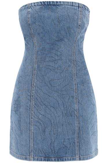 Rotate Birger Christensen ROTATE Denim Mini Dress 