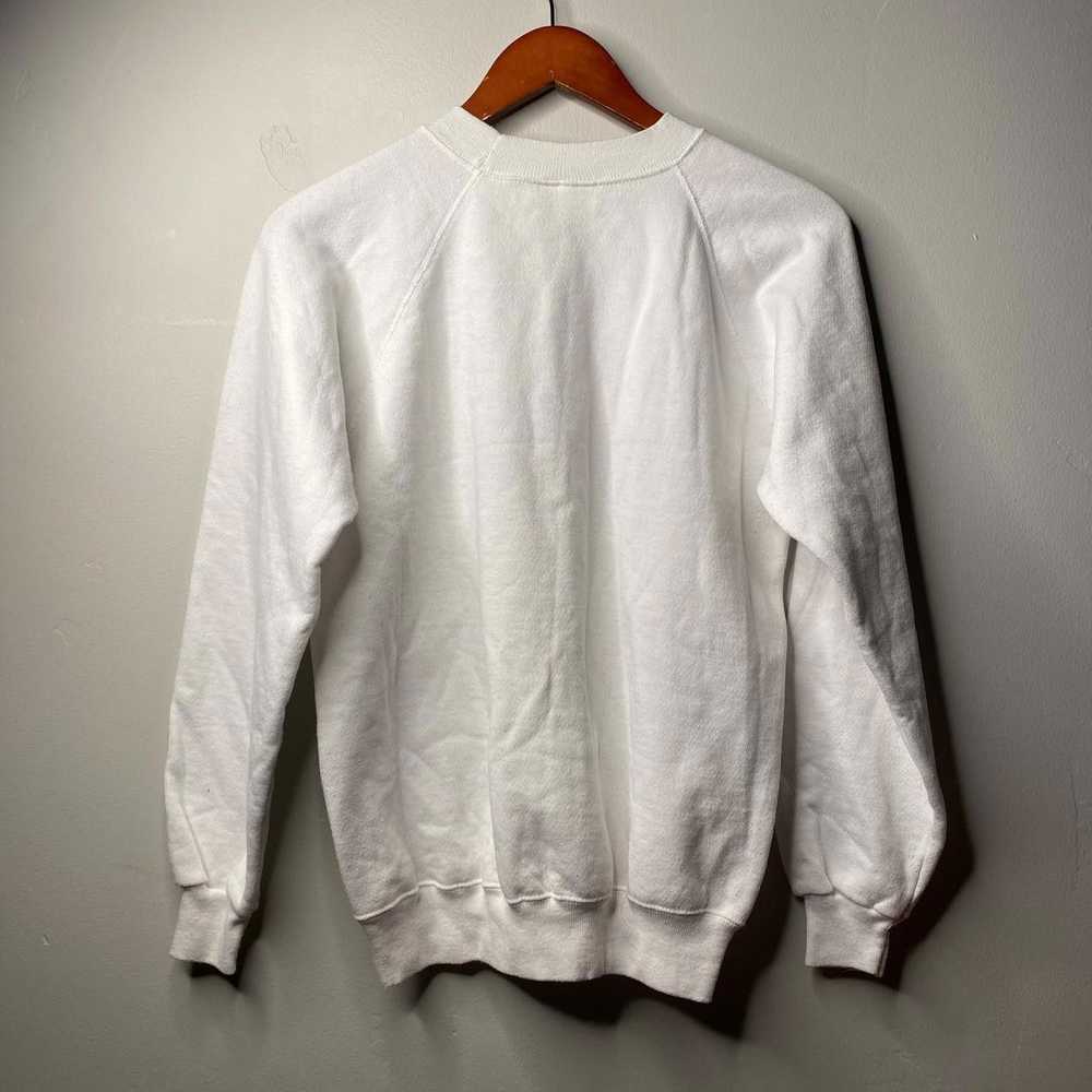 Vintage Vintage White Medium Sweatshirt Salt Lake… - image 2