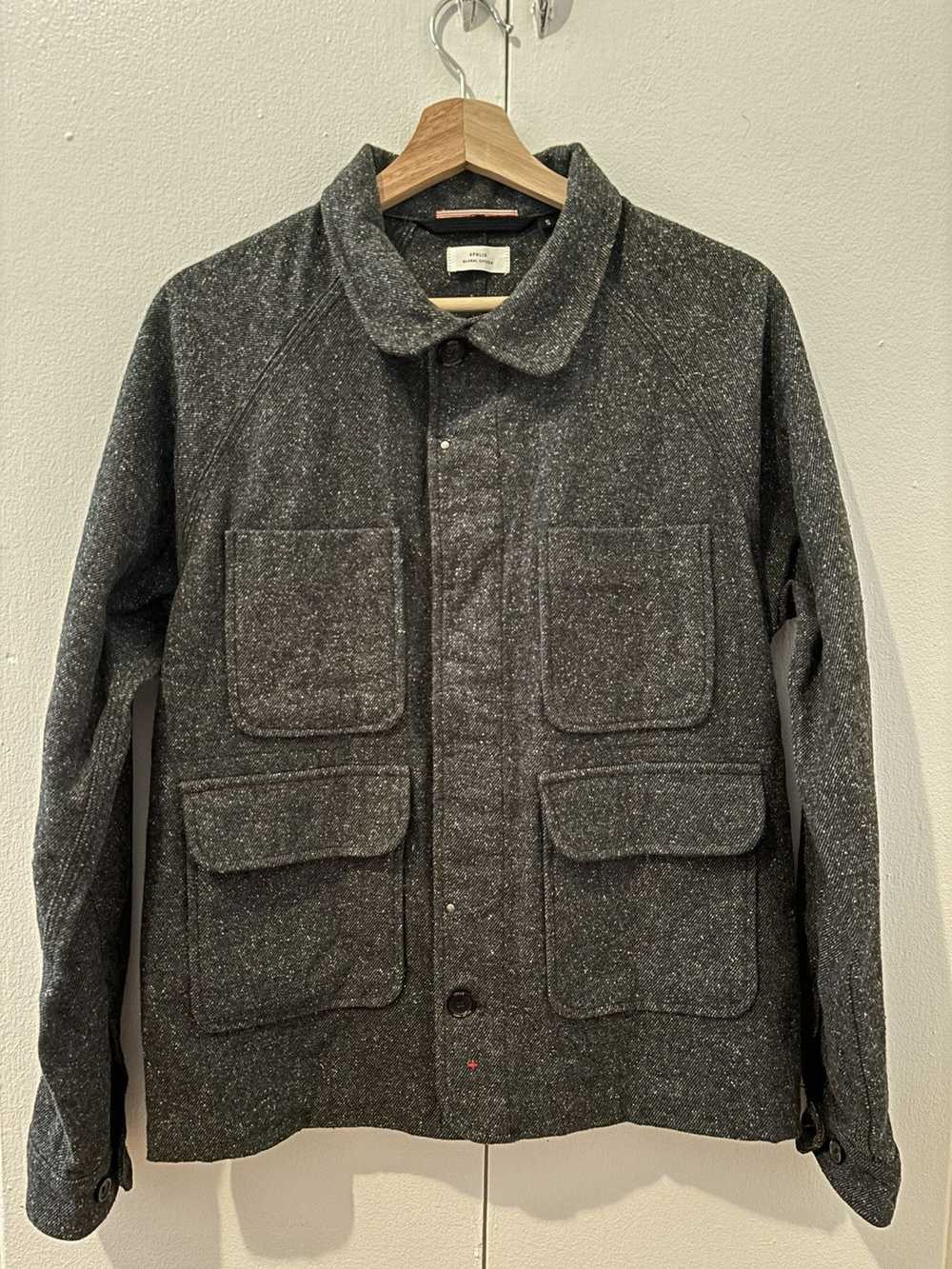 Apolis Apolis Charcoal Speckled Chore Coat Size S - image 2