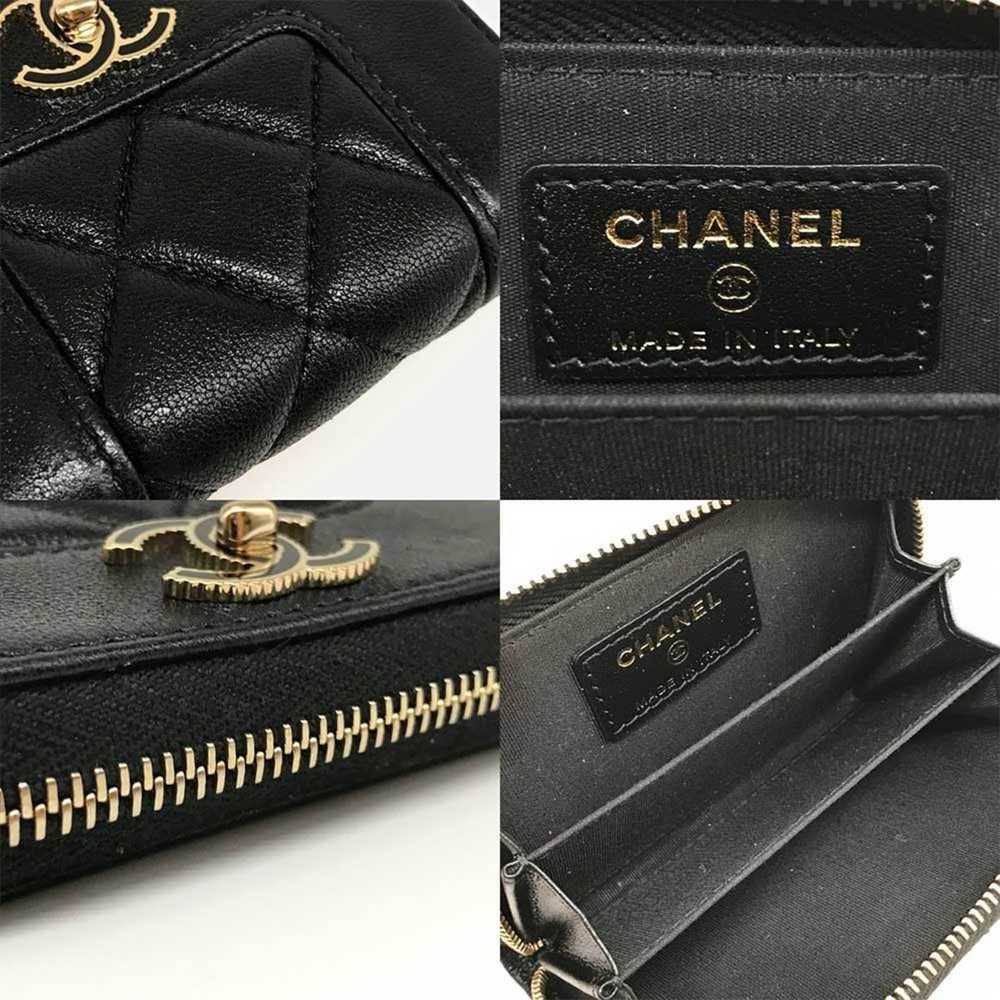 Chanel CHANEL Mademoiselle Wallet/Coin Case Stitc… - image 6