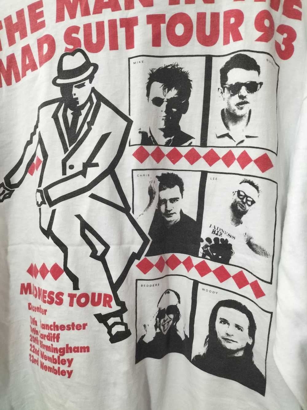 Very Rare × Vintage Vintage 90s Madness Tour 1993… - image 9