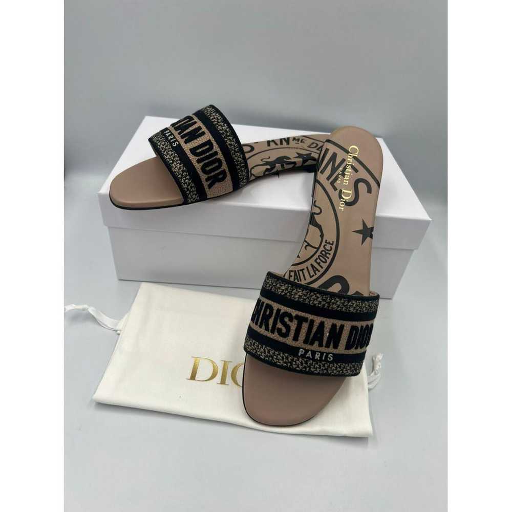 Dior Dway cloth mules - image 9