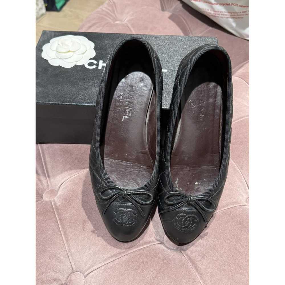 Chanel Leather ballet flats - image 2