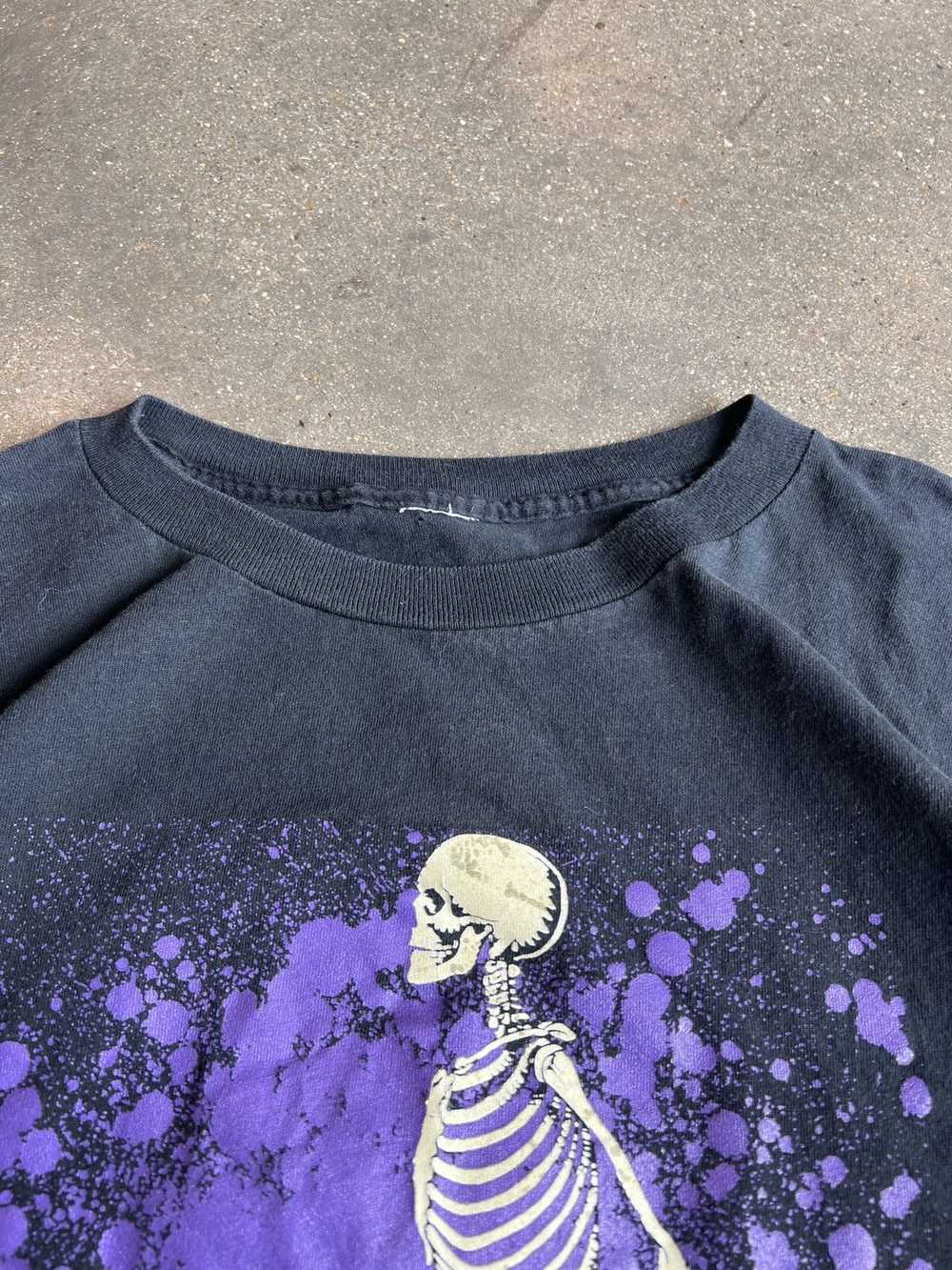 Grateful Dead × Vintage 90s Dead Head Skeleton T-… - image 2