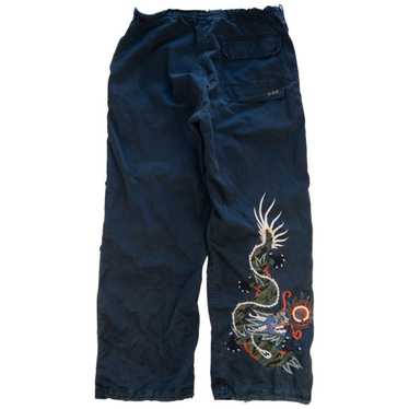 Vintage maharishi embroidered dragon - Gem