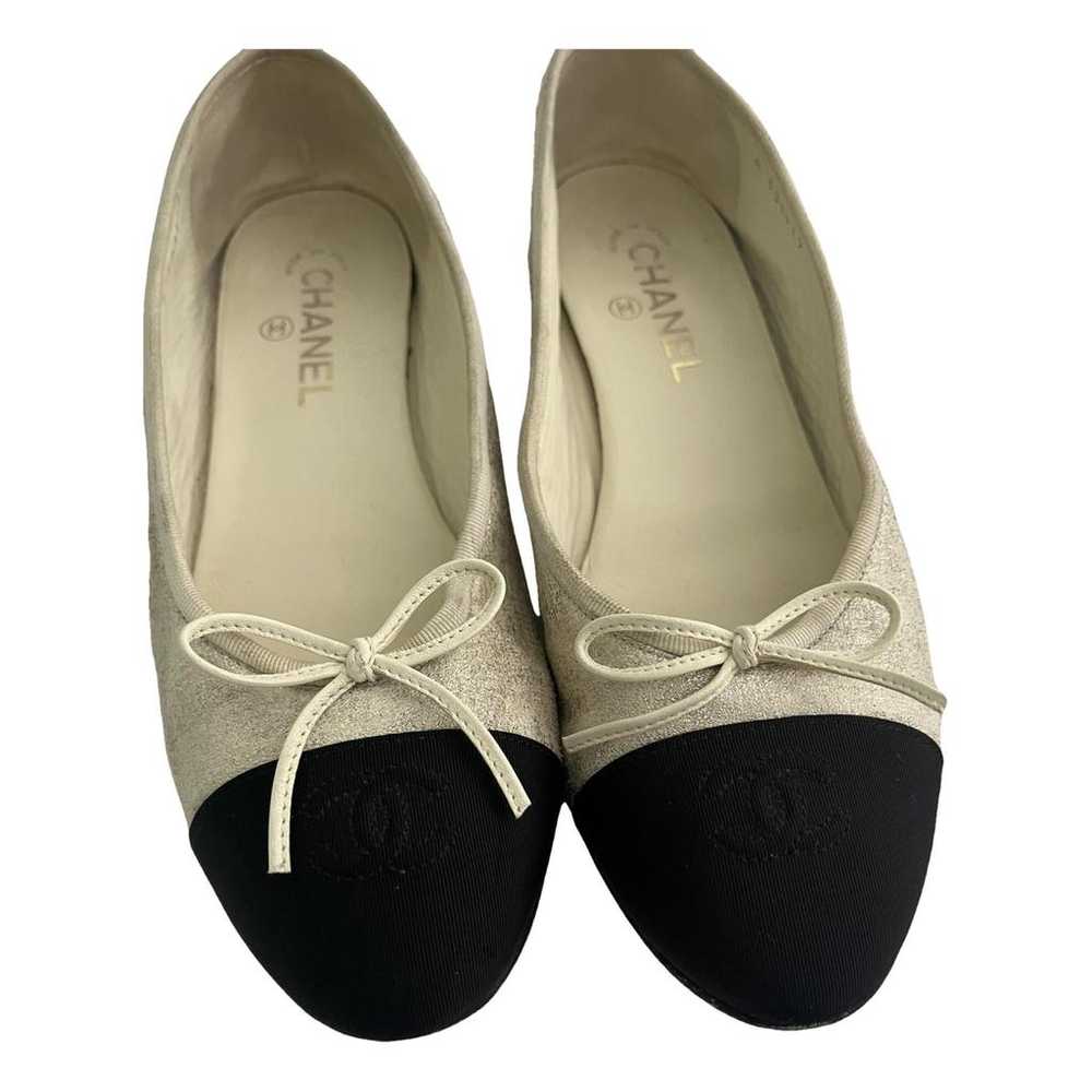 Chanel Cloth ballet flats - image 1