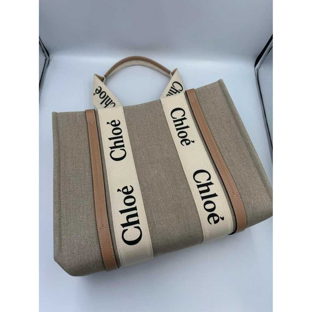 Chloé Woody cloth handbag - image 3