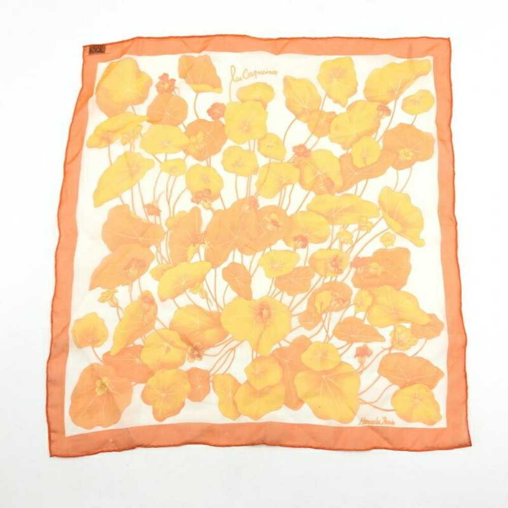 Hermes HERMES Carré 40 Scarf Orange Hermes Silk - image 1