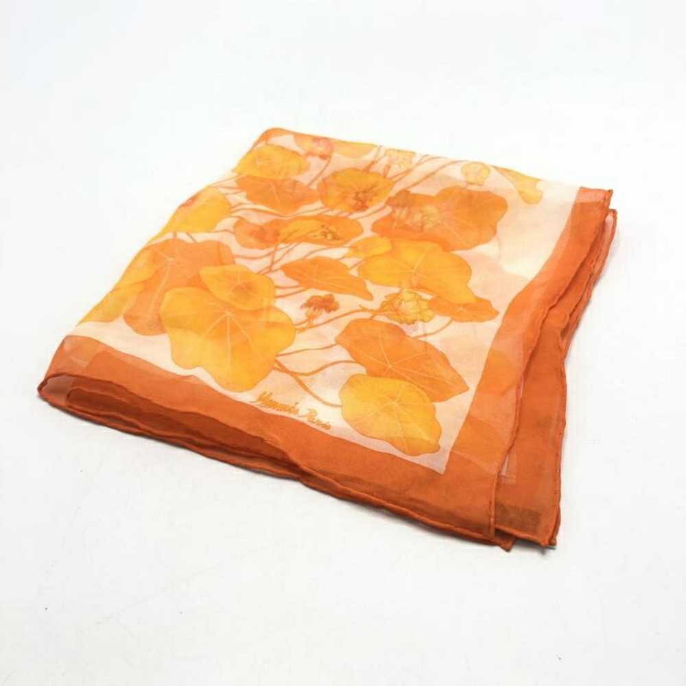 Hermes HERMES Carré 40 Scarf Orange Hermes Silk - image 4