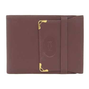 Cartier CARTIER Must Line Tri-fold Wallet Leather… - image 1