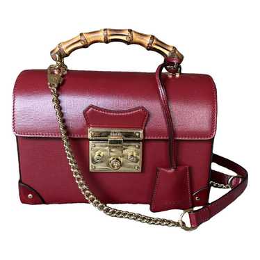 Gucci Padlock leather satchel - image 1