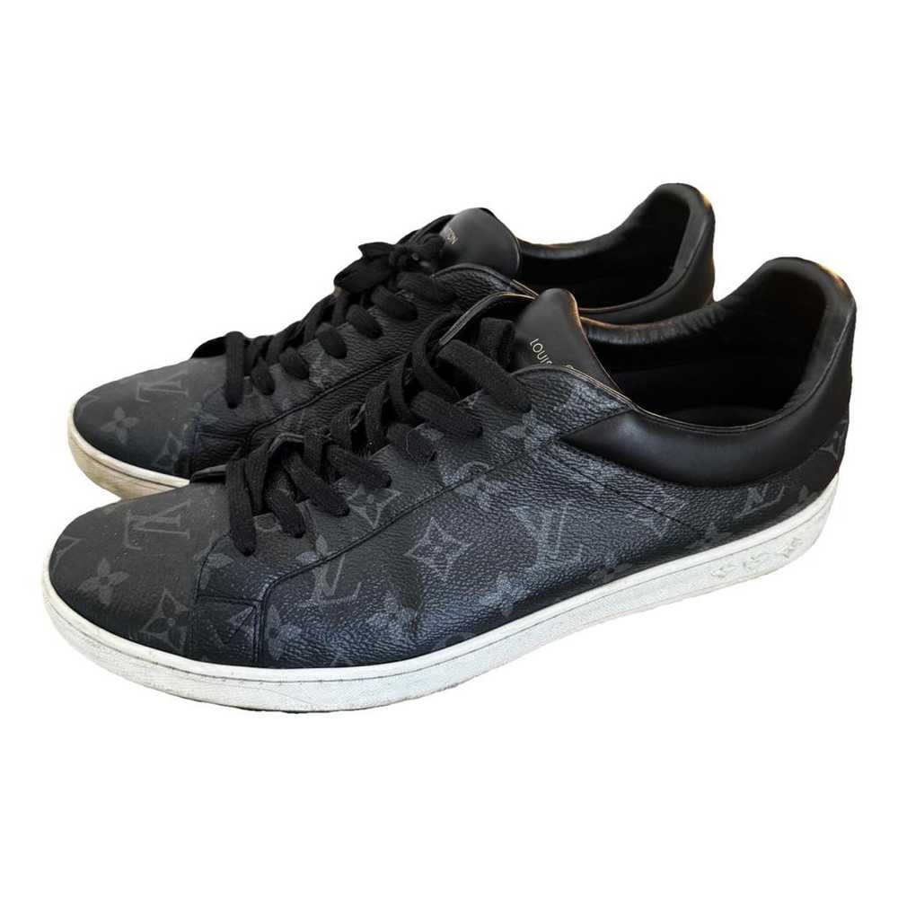 Louis Vuitton Luxembourg leather low trainers - image 1