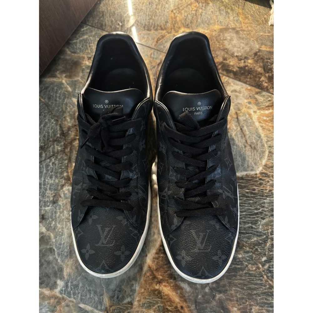 Louis Vuitton Luxembourg leather low trainers - image 2