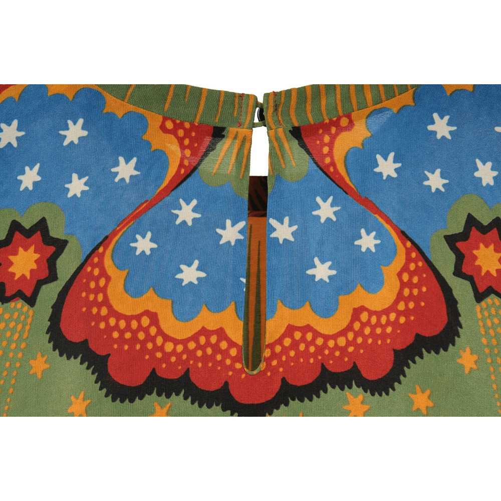 Valentino Psychedelic Star Print Tunic Top Shirt - image 7