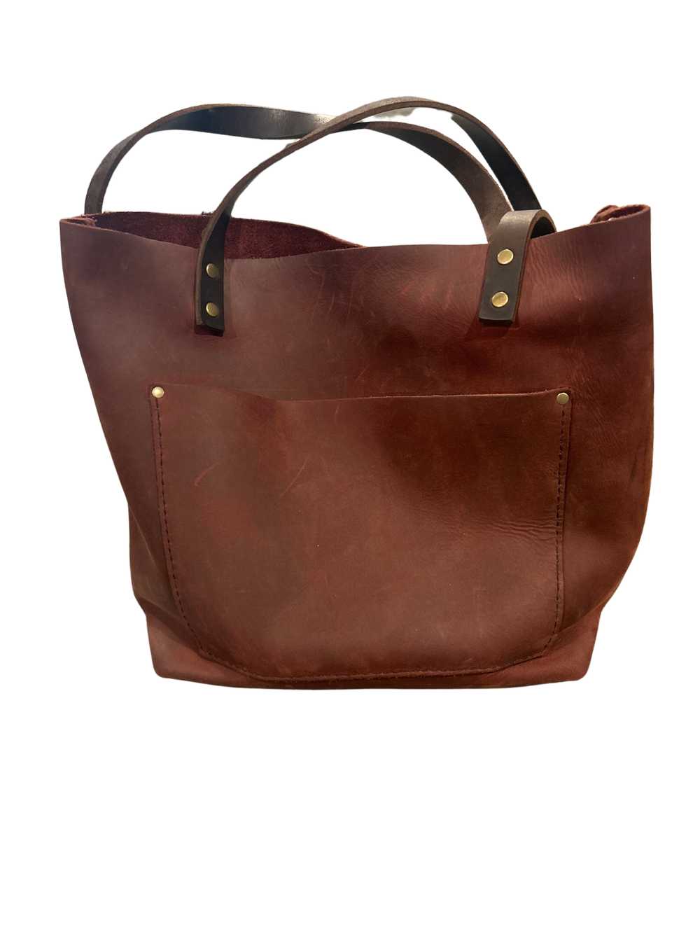 Portland Leather Leather Tote Bag - image 1