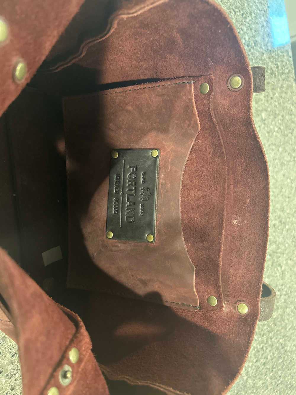 Portland Leather Leather Tote Bag - image 2