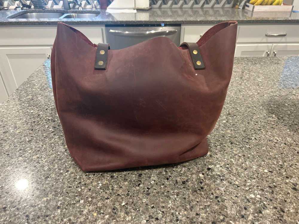 Portland Leather Leather Tote Bag - image 3